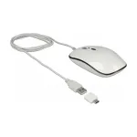 DeLOCK 12532 Pelė biuro ambidekstrinė USB Type-A optinė 3200 DPI