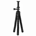 Hama Flex trikojis i&scaron;maniesiems telefonams / veiksmo kameroms 3 kojos Juoda 26cm