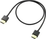 SpeaKa Professional HDMI jungiamasis kabelis 0,50 m, garso grįžtamasis kanalas, paauksuoti ki&scaron;tukų kontaktai, juodas [1x HDMI ki&scaron;tukas - 1x HDMI ki&scaron;tukas] (SP-9070576)
