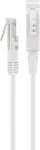 Goobay 60665 Telefono kabelis 1 m Baltas (60665)