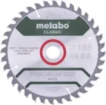 Metabo PRECISION CUT WOOD CLASSIC diskinis pjūklo diskas 160 x 20 x 1,4 mm, 36 dantys