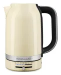 Virdulys KitchenAid 5KEK1701EAC 1,7 L 2400 W Juodas, Kreminis, Nerūdijantis plienas