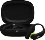 JBL Endurance Peak 4 belaidžiai sportiniai ausinukai, juodi/žalios spalvos