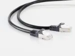 Ethernet pataisos laidas ShiverPeaks CAT 7 0,25 m S/FTP, juodas