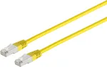 S-Conn TC75711-H0,5y Cat6 S/FTP komutacinis kabelis, 0,5 m, geltonas