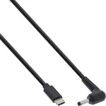 InLine USB-C į BenQ/ASUS ne&scaron;iojamojo kompiuterio įkrovimo laidas (apvalus/mažas), 2 m