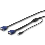 StarTech.com 10 ft (3 m) USB KVM laidas stelažinėms konsolėms