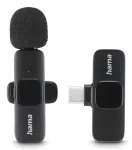 Hama Smart Wireless belaidis ausinis mikrofonas juodas