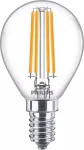 Philips Filament Candle Clear 60W P45 E14 6.5W &scaron;ilta balta 806lm
