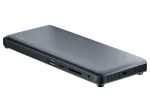2-Power DOC0117A USB-C dokų stotelė / prievadų replikatorius, juoda