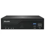 Shuttle Barebone slim DH610V2 Intel/DDR5/juodas - Barebone - Intel Socket 1700 (Core i)