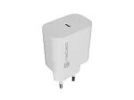 NATEC Ribera sieninis įkroviklis 1x USB-C 20W Baltas