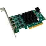 HighPoint RocketU 1244C USB adapterinė plok&scaron;tė, PCIe 3.0 x8, žemo profilio