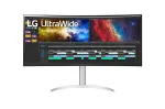 Monitorius LG 38BQ85C-W 95,2 cm (37,5 colio) 3840 x 1600 pikselių &bdquo;Quad HD+&ldquo; baltas