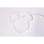 Yellowpop Neon Disney Mini Mickey Ears LED Sign - Warm White, USB Powered