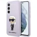 Karl Lagerfeld Ikonik Silicone Case, Samsung Galaxy S23+ (SM-S916), violetinė