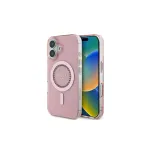 Guess IML Rhinestones MagSafe Case, skirta iPhone 16 (rožinė)