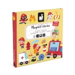 Janod Magneti'stories Firefighters Magnetic Story Set - 30 Pieces