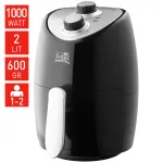 FRITEL Starter My SnackTastic 4202 Airfryer 1kW sidabrinė/juoda