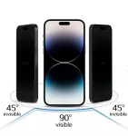 iLike Samsung Galaxy A17 5G Grūdintas stiklas su privatumo filtru, juodas