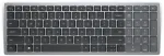 Klaviatūra Dell Pro Plus Compact KB740 &mdash; Pilno dydžio (100%), RF belaidis + Bluetooth, Rusų QWERTY, Juoda/Pilka