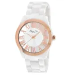 KENNETH COLE Women's Watch IKC4860 40mm Rose Gold Stainless Steel Mesh
