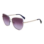 LIU JO moteri&scaron;ki kate akinių formos akiniai nuo saulės LJ159S5816714 Havana Brown Gradient