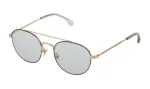 LOZZA MAN SL2313M53302G akiniai nuo saulės Brown Havana Rectangular Full-Rim 53/20/145 mm