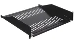 DELTA OPTICAL P19-2U/459*P2 Rack Shelf 2U 19 inch 459mm Black 25kg