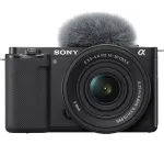 Sony ZV-E10 + E PZ 16-50mm F3.5-5.6 OSS II MILC 24,2 MP CMOS 6000 x 4000 pikselių Juoda