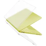UNIQ Claro kietas dėklas, skirtas MacBook Air 13.6 colio (M2, 2022) &ndash; permatomas