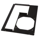 Galinė plok&scaron;tė Micro-ATX PC korpusams, DimasTech S0022GB, 5 i&scaron;plėtimo lizdai, grafito juoda