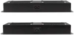 Getfort GF-FAN4 2U 19 colių stelažinis ventiliacijos skydas su 4 ventiliatoriais, 120 mm, 230 V, juodas