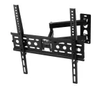 Sieninis TV laikiklis ESPERANZA ERW016 70 colių televizoriams, juodas, 45 kg talpa, VESA 75x75&ndash;400x400, pakreipimas 15&deg;