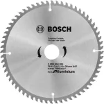 BOSCH aliuminio pjovimo diskas 210x30 mm, 64 dantys ECO