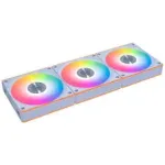 Lian Li UNI FAN CL FLEX Wireless PWM ARGB 120mm baltas 3 vnt. rinkinys su valdikliu