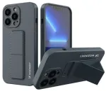 Wozinsky Apple iPhone 13 Pro Max dėklas su atrama, silikoninis, tamsiai mėlynas