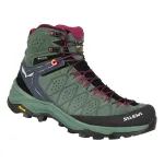 SALEWA Alp Trainer 2 Mid GTX moteri&scaron;ki žygio batai &ndash; Duck Green/Rhododendron &ndash; UK 7 (EU 40,5)