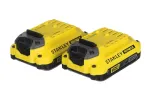 Stanley FATMAX SFMCD721D2K akumuliatorinis gręžtuvas, 18 V, 2 x 2,0 Ah akumuliatoriai, kartu su dėže