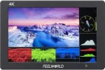 FEELWORLD T7 PLUS 7 colių 2200nit 1920x1200 IPS 3D LUT kameros monitorius su HDMI kilpa