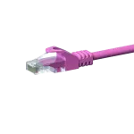 DSIT CAT 5e U/UTP tinklo jungiamasis kabelis, 7,5 m, rožinis, CCA, RJ45, 1 Gbps, 100 MHz