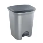 KEEEPER Torge pedal bin atliekų rū&scaron;iavimui 2x11L &scaron;viesiai sidabrinis