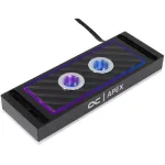 Alphacool 14000 Apex RAM X4 operatyviosios atminties vandens au&scaron;intuvas, adresuojamas RGB, juodas