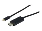 EXERTIS CONNECT USB-C į DisplayPort 1.4 8K adapterio kabelis, 1,0 m (127541)