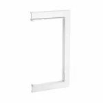 OBO BETTERMANN Rehau SIGNA BASE sienos dangtelio rėmas 70x130 mm, RAL 9010 grynai balta (6132801)
