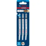 Bosch 2 608 900 550 pjūklo geležtė dėlionėms, auk&scaron;tos anglinio plieno (HCS), 3 vnt.