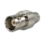 Teleg&auml;rtner BNC lizdas &ndash; SMA ki&scaron;tukas RF koaksialinis adapteris, 50 omų, DC&ndash;4 GHz, nikeliuotas žalvaris, J01008A0025