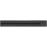 SYNERGY21 MODULRAIL 600mm elektros skirstytuvas su jungikliu, 3 Schuko lizdai, juodas S21-MR005