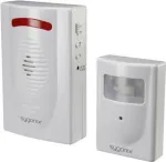 Sygonix SY-5045276 PIR judesio detektorius su 120 dB aliarmu ir LED