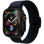 VONM&Auml;HLEN Woven Loop 44/45/46/49mm Apple Watch apyrankė, Navy Black
